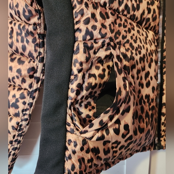 Women's Brown Puffer Jacket - Picture 2 of 5